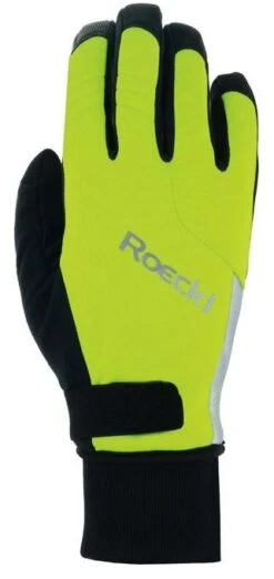 Roeckl Villach 2 Winter-Fahrradhandschuh - Fluo Yellow