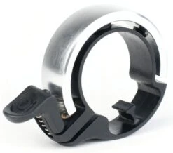 Knog Oi Classic Large Fahrradklingel, 23.8-31.8 Mm-silver