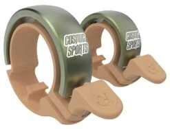 Knog Oi Classic Large Fahrradklingel, 23.8-31.8 Mm - Sand Brown/matte Desert Sage