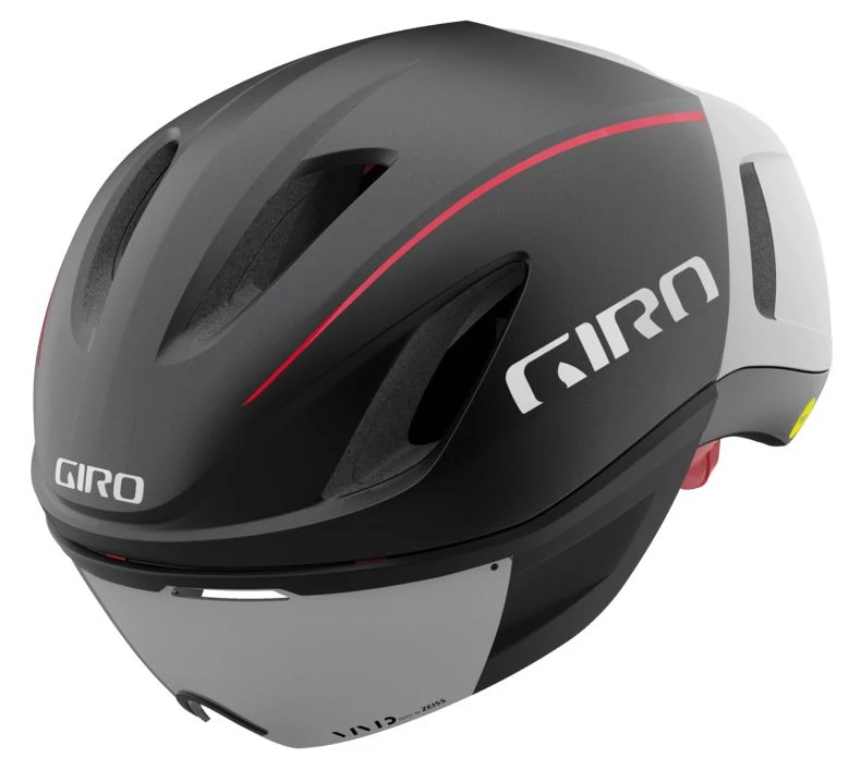 Giro Vanquish Mips Aero-Rennradhelm - Mat Black/white/red – Bild 2
