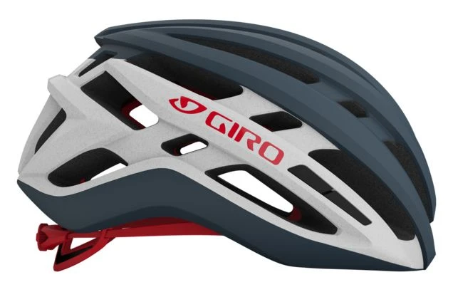 Giro Agilis MIPS Rennradhelm - Mat Port Grey/white/red – Bild 3