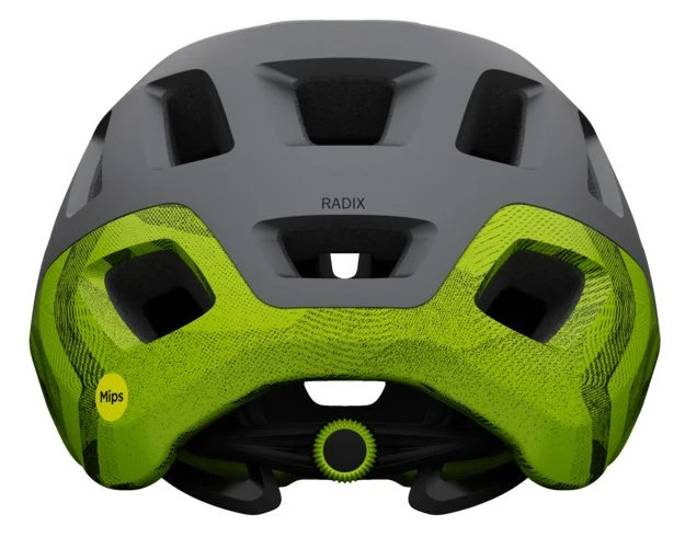 Giro Radix Mips Touren-Fahrradhelm - Mat Met Black/ano Lime – Bild 4
