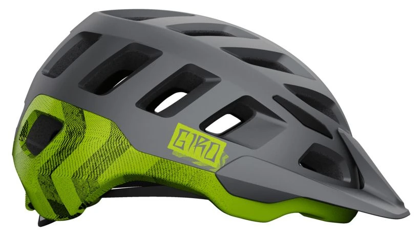 Giro Radix Mips Touren-Fahrradhelm - Mat Met Black/ano Lime – Bild 3