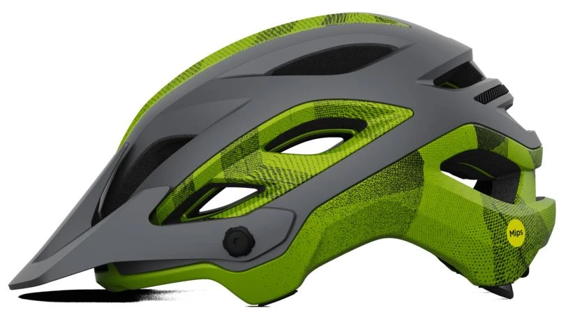 Giro Merit Spherical MIPS MTB Helm - Matte Met Black/ano Lime