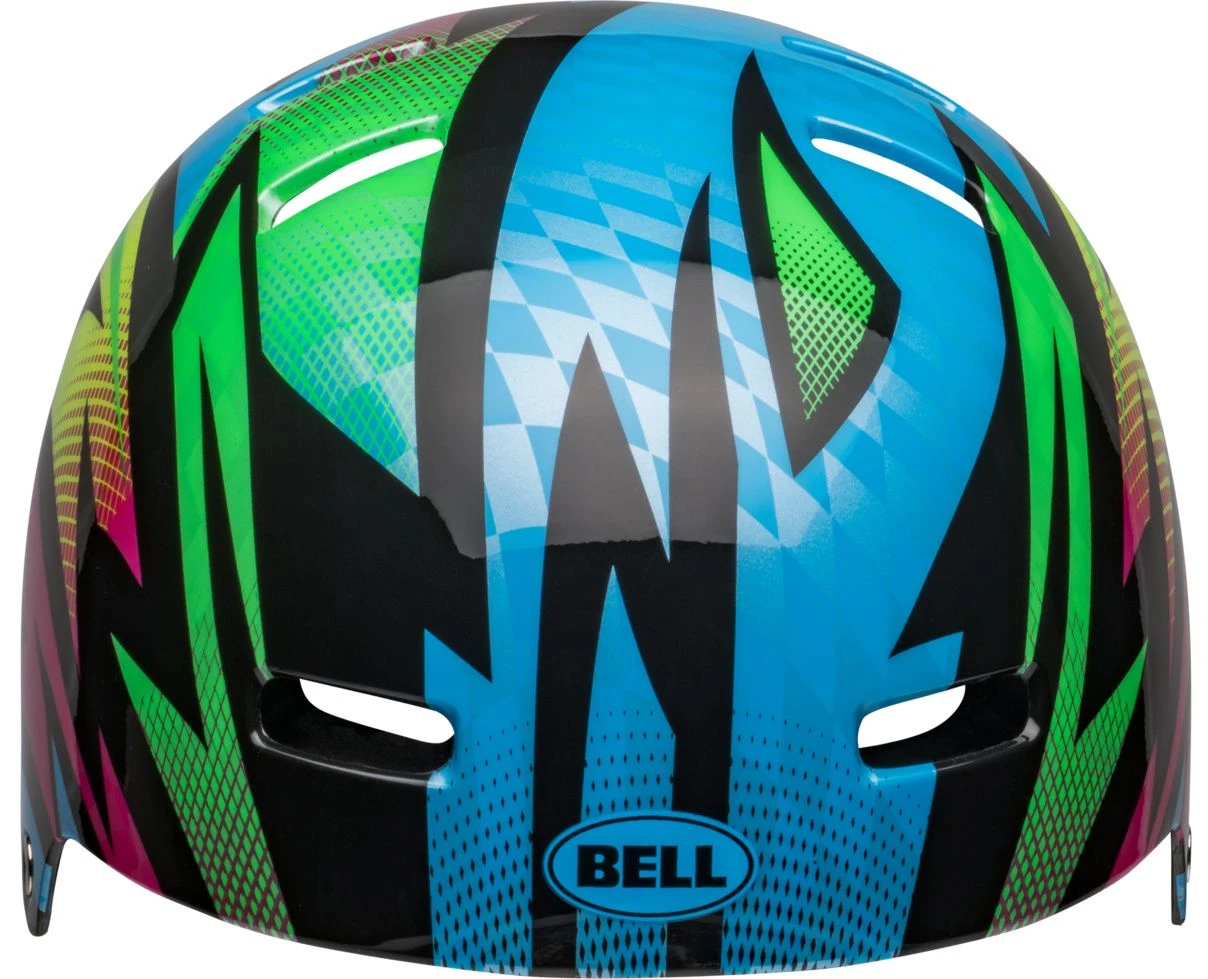 Bell SPAN Skaterhelm & Fahrradhelm-gloss Blue/magenta Psycho – Bild 2