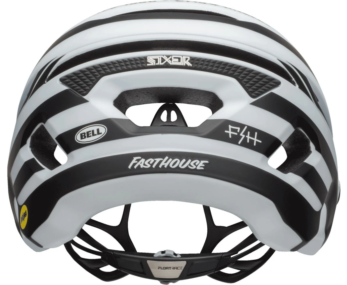 Bell SIXER Mips MTB Fahrradhelm - Mat White Black Fasthouse – Bild 2