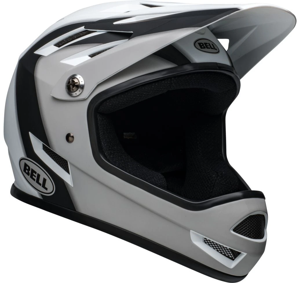 Bell Sanction BMX Downhill-Helm - Matte Black/white Presence – Bild 3