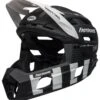 Bell Super Air R Spherical MIPS Downhill/BMX Race Helm- Mat Black/white Fasthouse