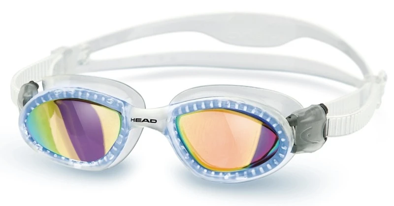 HEAD SUPERFLEX Mirrored Schwimmbrille - CL SMK (Clear Smoke)