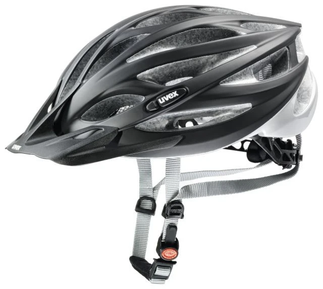 Uvex Oversize XXL Fahrradhelm - Black Mat Silver