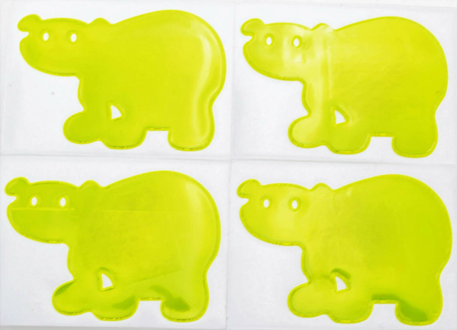 Filmer Selbstklebende Reflektorsticker Bär 4 Stück