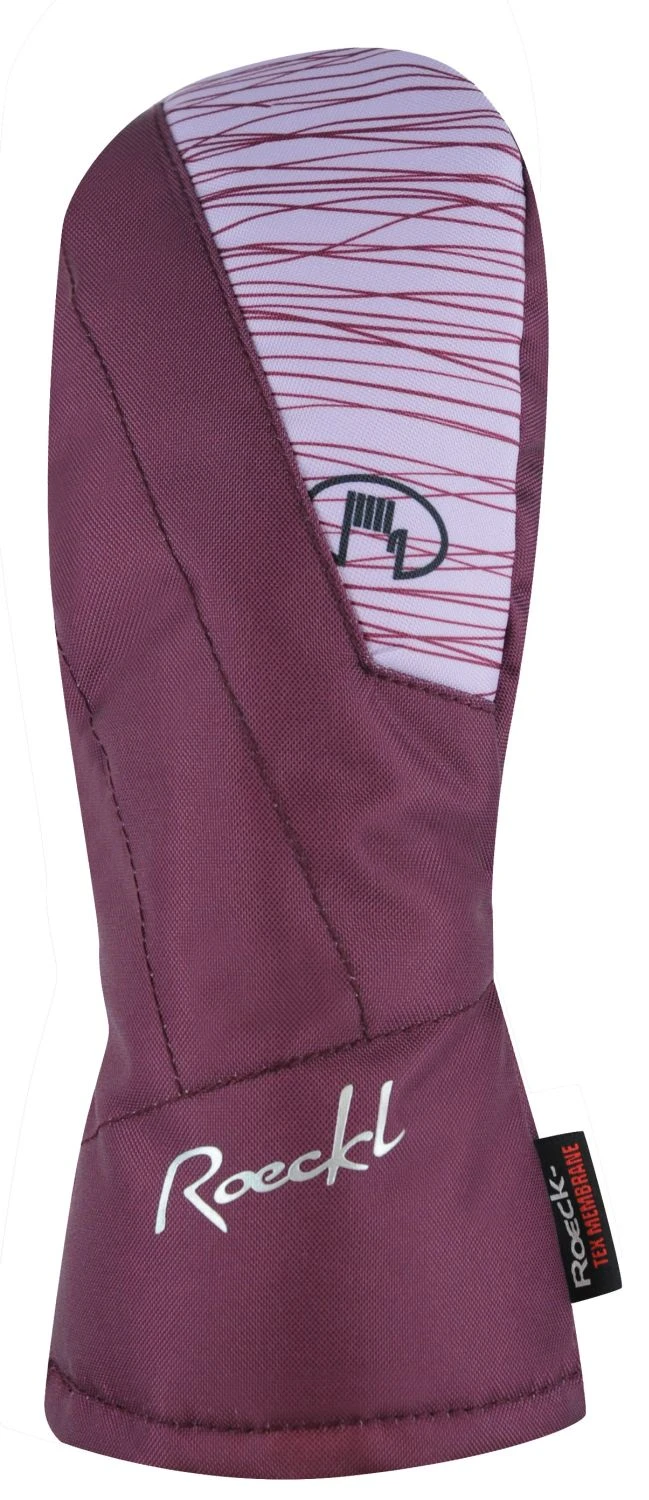 Roeckl Askja Mitten Kinder-Winterhandschuh - Grape Wine