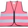 Filmer Kinder-Warnweste Mit Reißverschluss-Neon Pink/Größe L