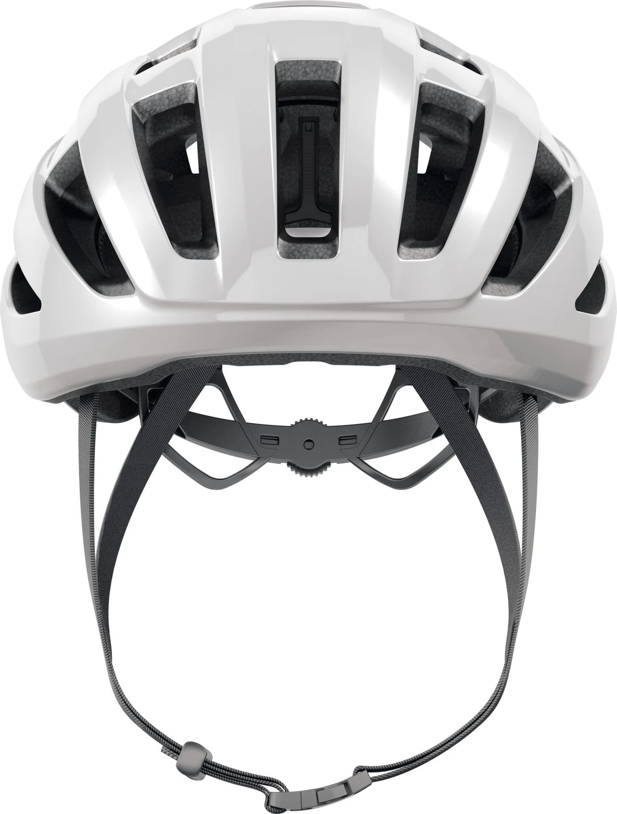 ABUS Powerdom Mips Rennradhelm - White Shiny – Bild 2