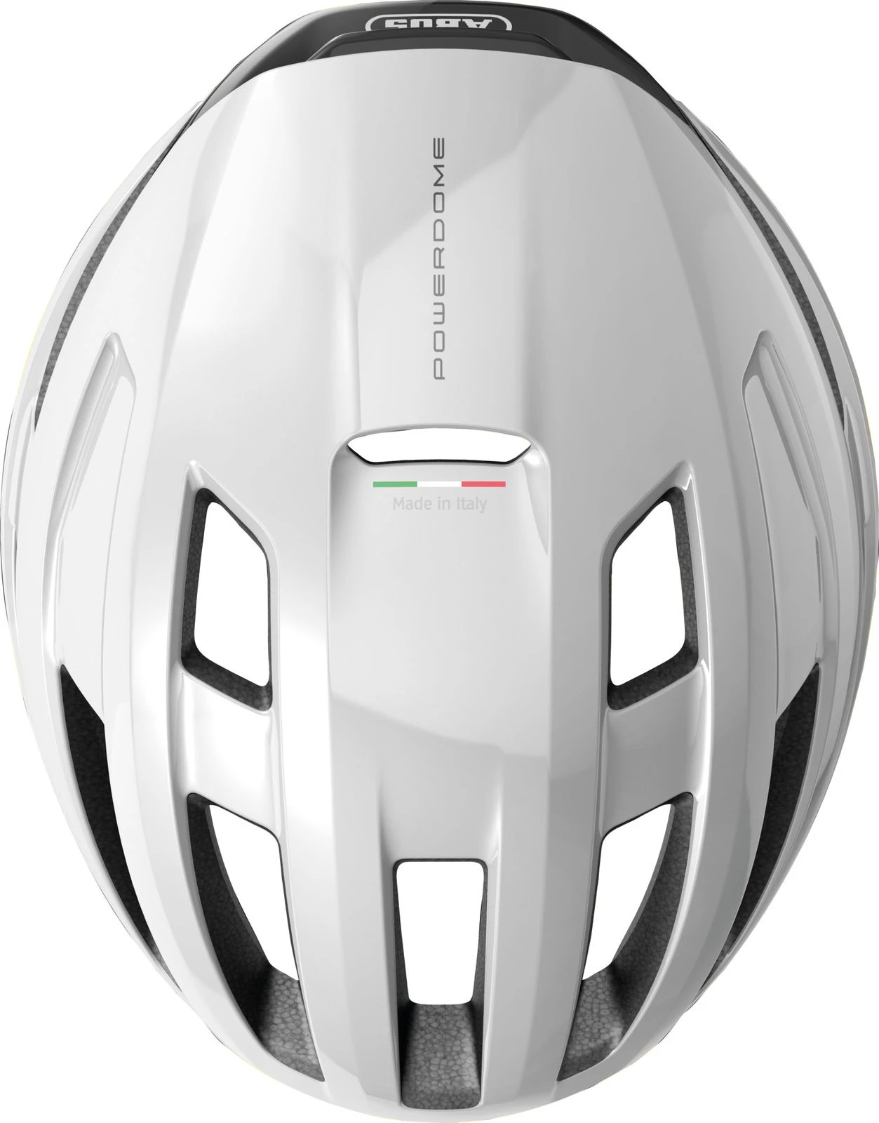 ABUS Powerdom Mips Rennradhelm - White Shiny – Bild 4