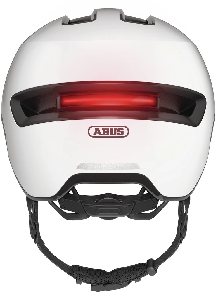 ABUS HUD-Y City- Fahrradhelm - Shiny White – Bild 3