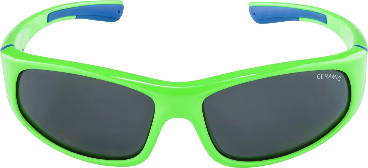 Alpina Flexxy Junior Kindersonnenbrille - Neon Green-blue Gloss – Bild 3