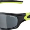 Alpina Flexxy Teen Kindersonnenbrille - Black-neon Yellow Gloss