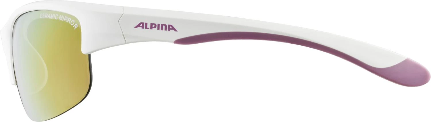 Alpina Flexxy Youth HR Sonnenbrille - White Purple Matt – Bild 2