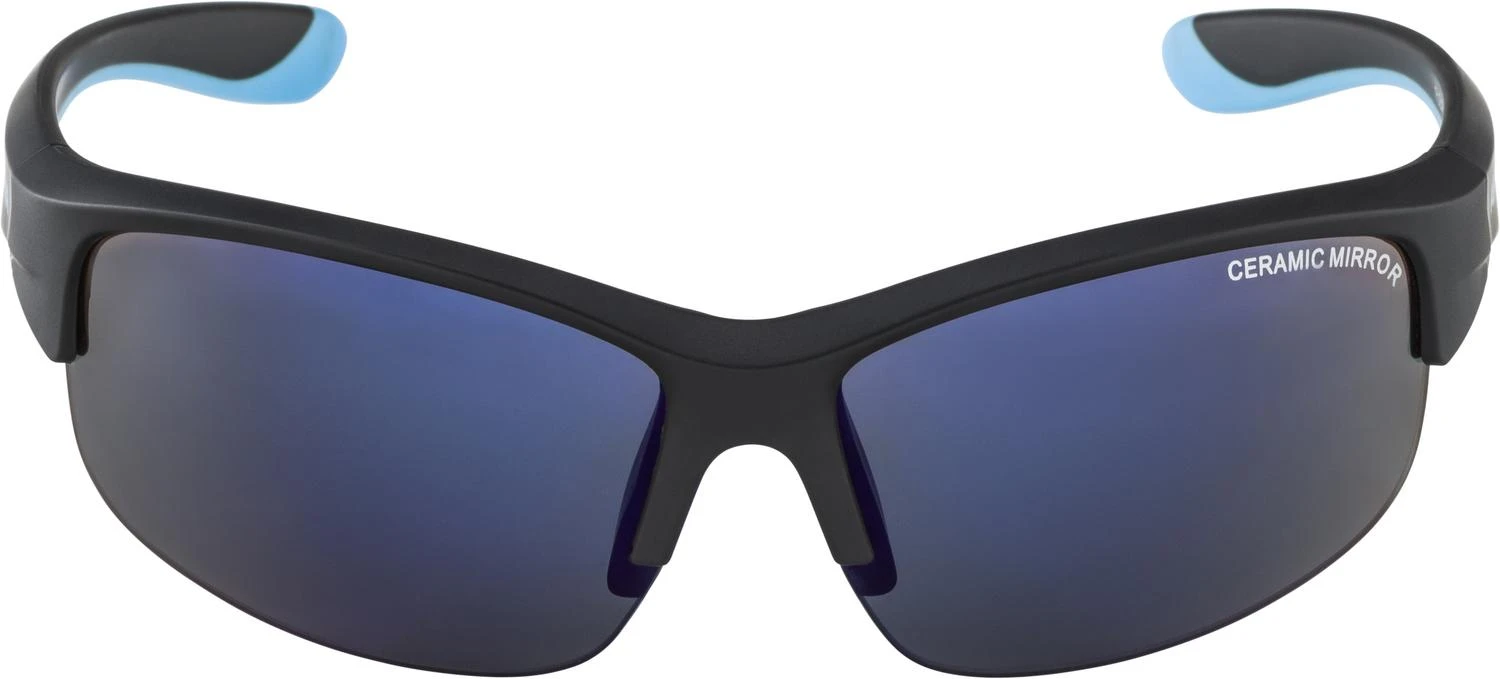 Alpina Flexxy Youth HR Sonnenbrille - Black Blue Matt – Bild 3