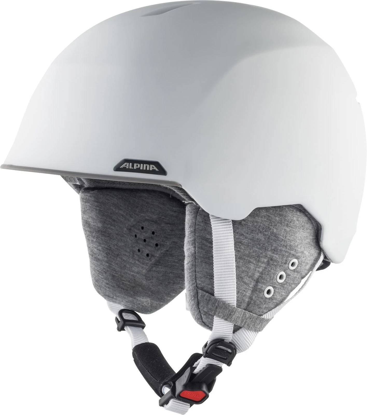 Alpina Albona Skihelm - White Mat