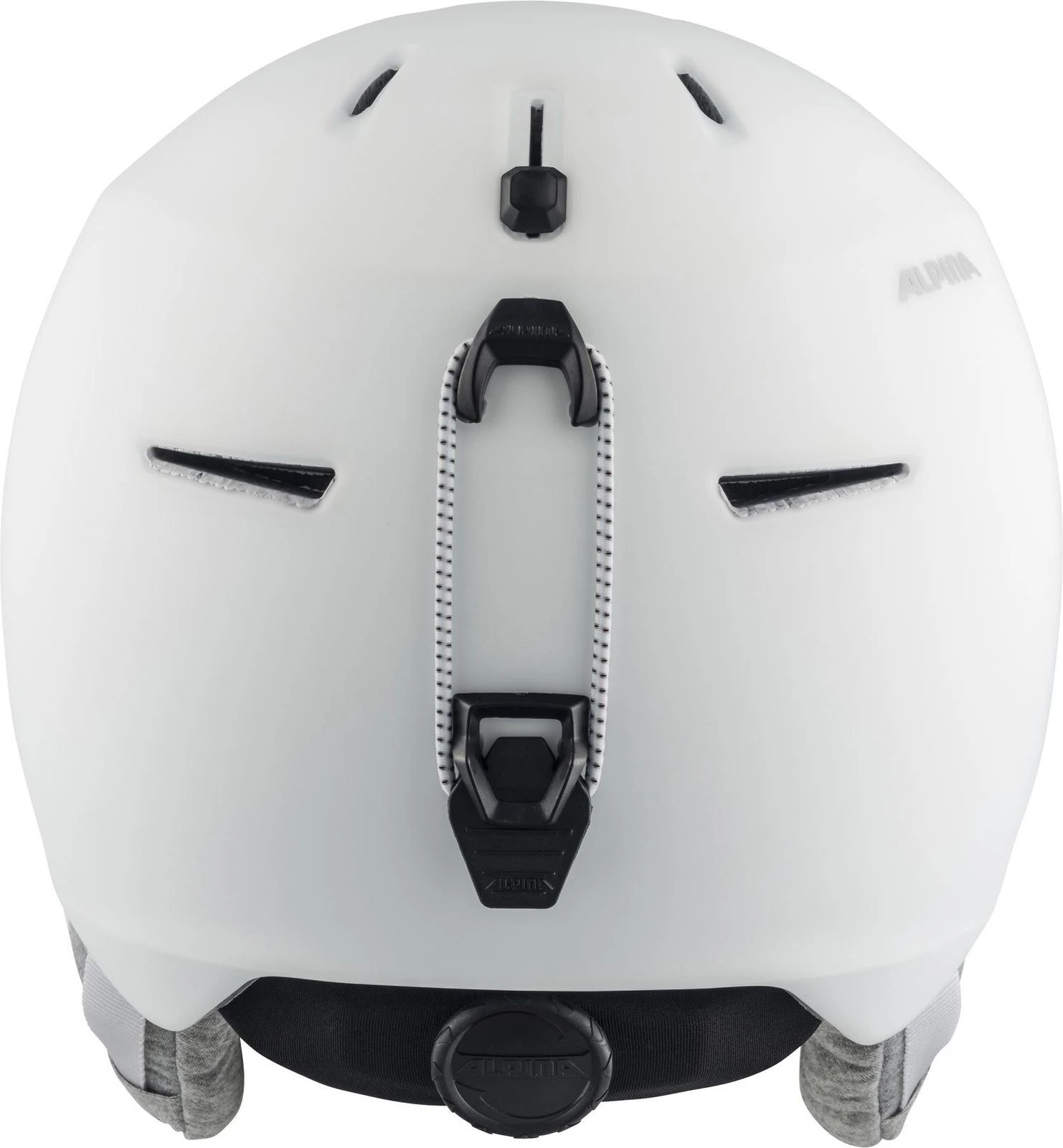 Alpina Albona Skihelm - White Mat – Bild 3