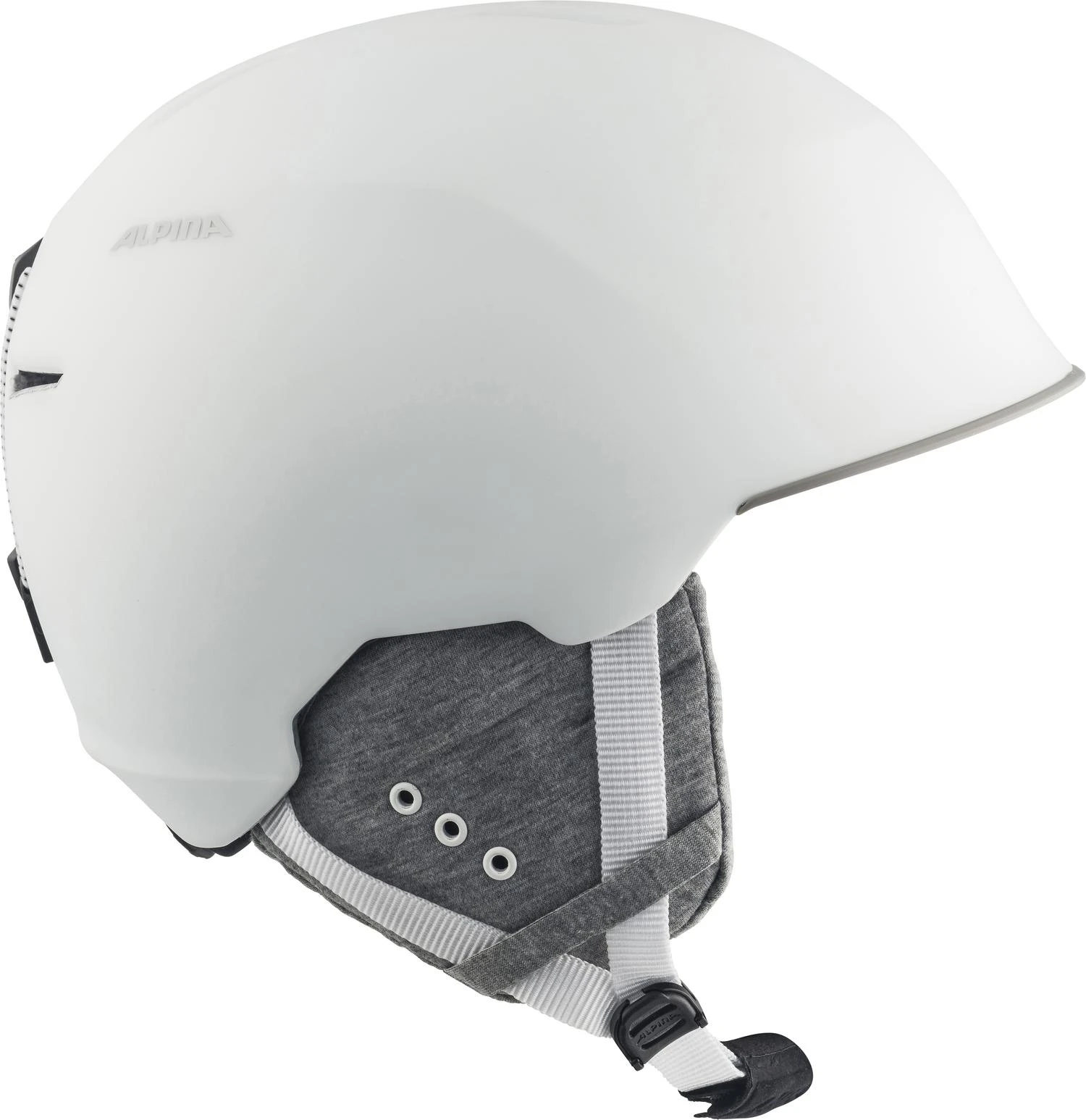 Alpina Albona Skihelm - White Mat – Bild 4