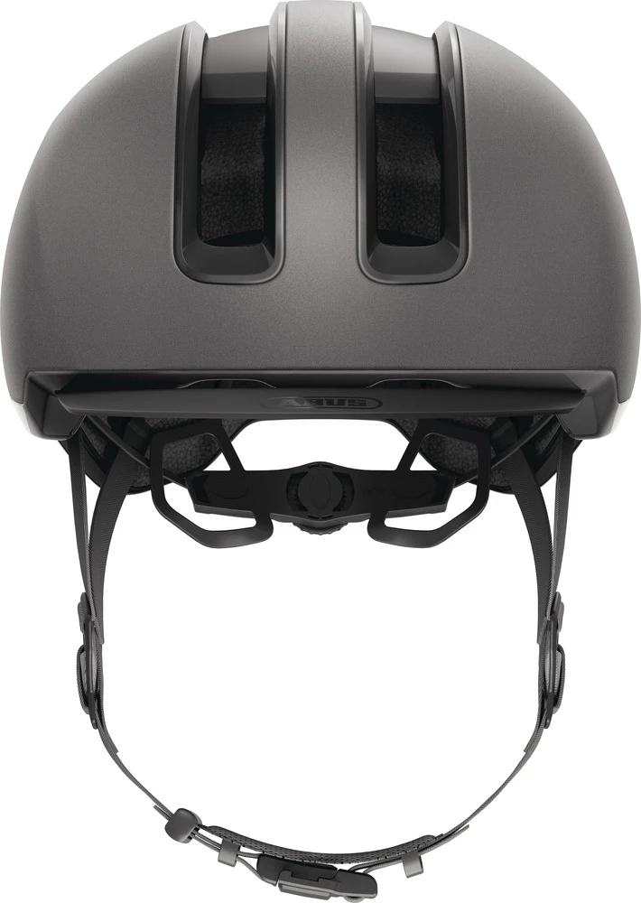 ABUS HUD-Y City- Fahrradhelm - Titan Mat – Bild 2