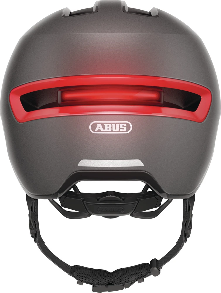 ABUS HUD-Y City- Fahrradhelm - Titan Mat – Bild 3