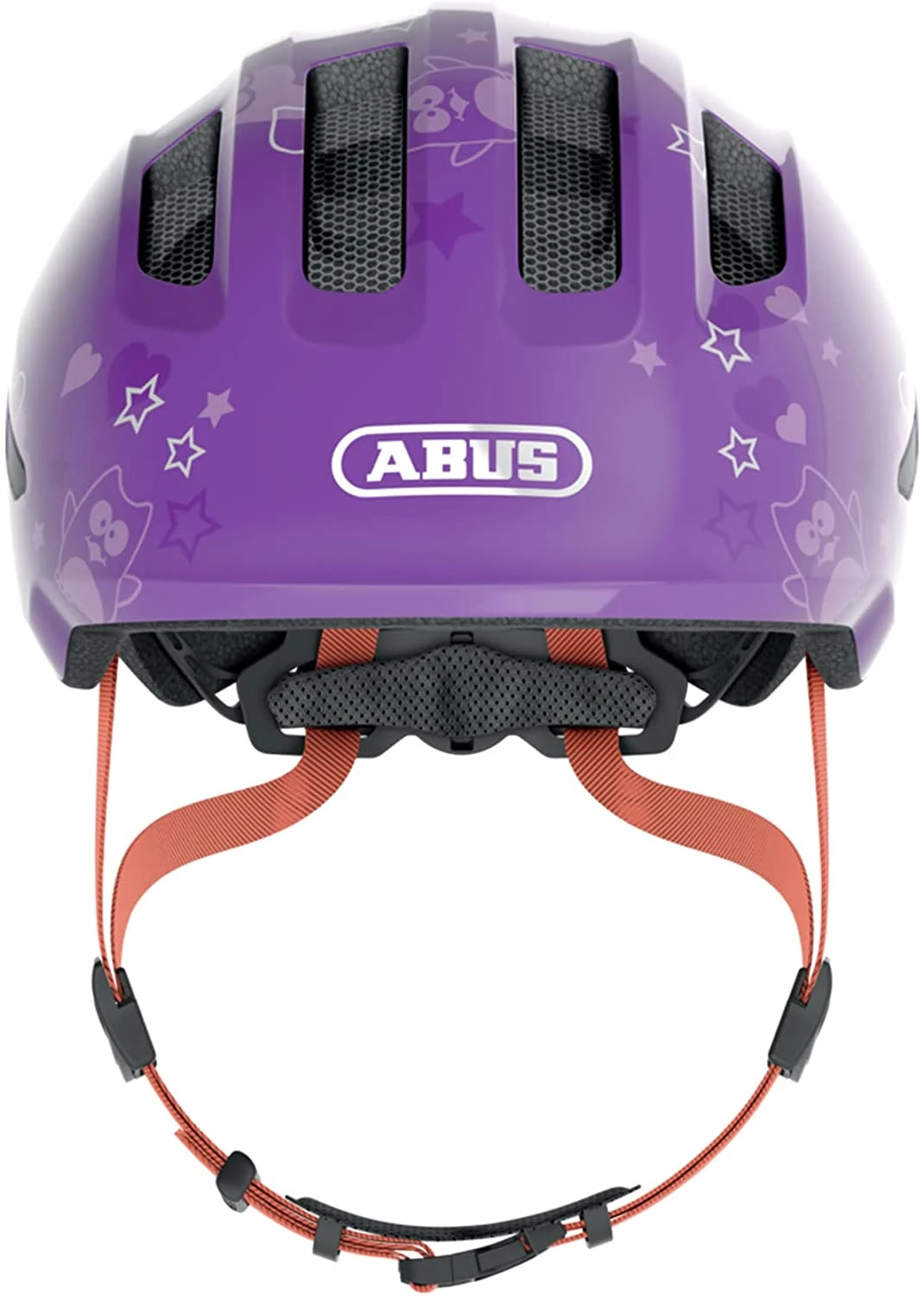 ABUS Smiley 3.0 Kinder-Fahrradhelm - Purple Star – Bild 2