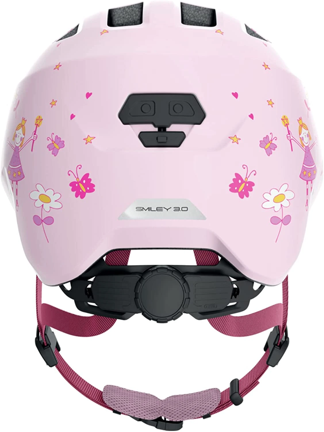 ABUS Smiley 3.0 Kinder-Fahrradhelm - Rose Princess – Bild 3