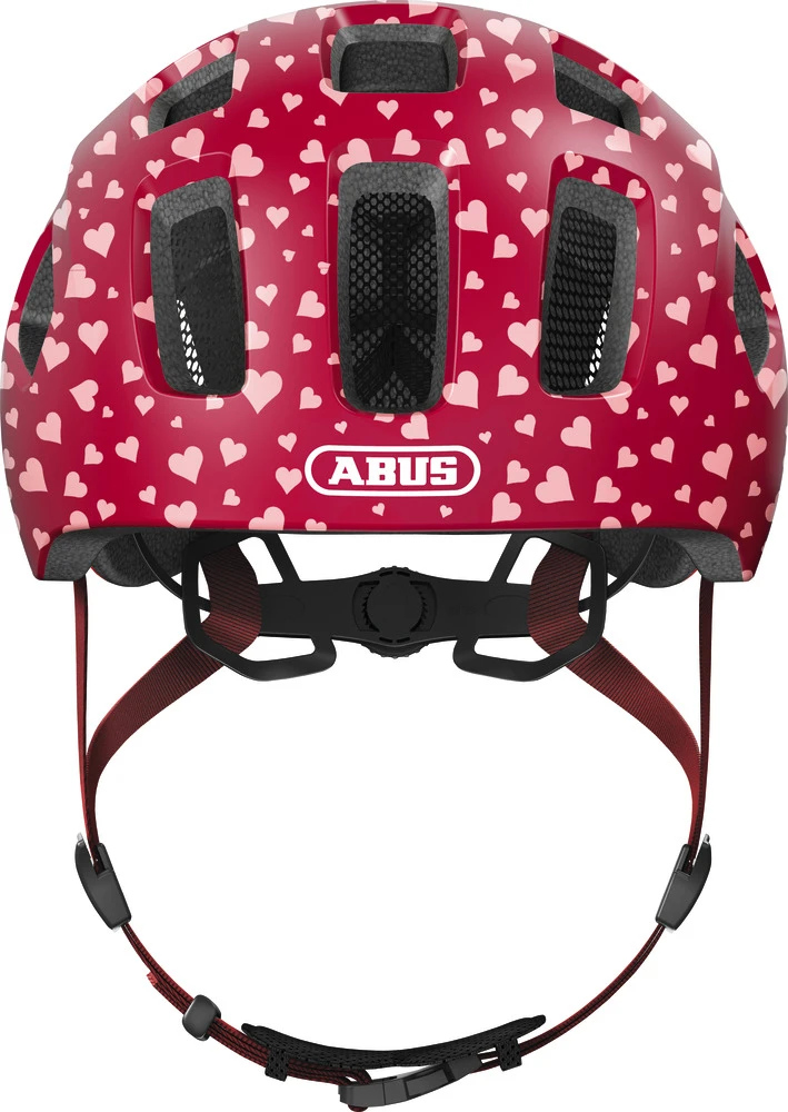 ABUS Youn-I 2.0 Junior-Fahrradhelm - Cherry Heart – Bild 4