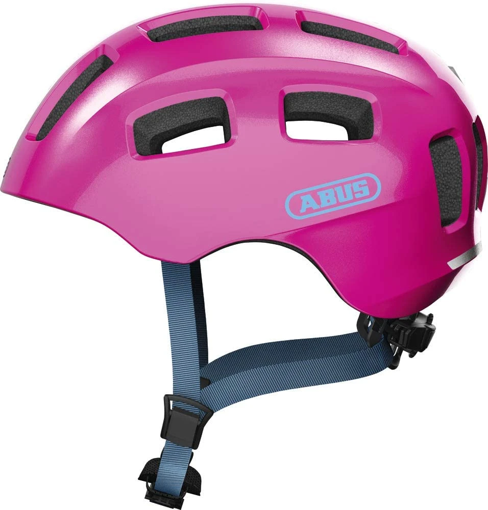 ABUS Youn-I 2.0 Junior-Fahrradhelm - Sparkling Pink