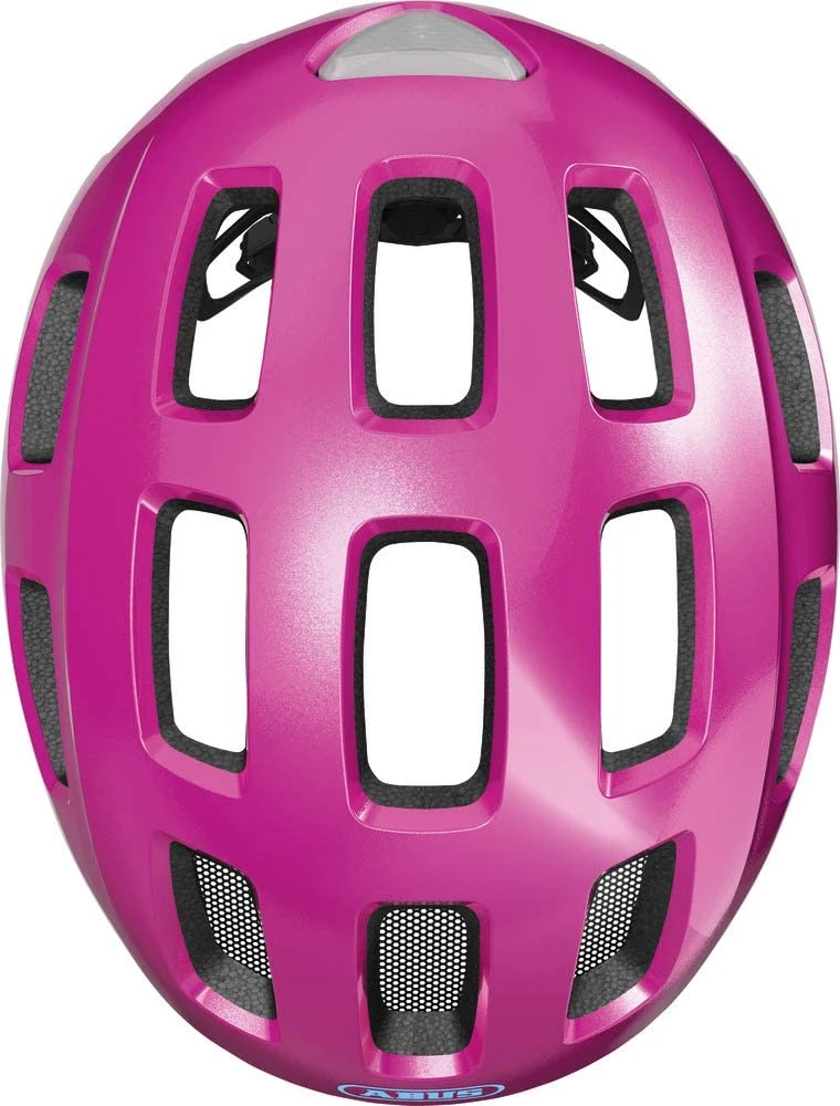 ABUS Youn-I 2.0 Junior-Fahrradhelm - Sparkling Pink – Bild 3
