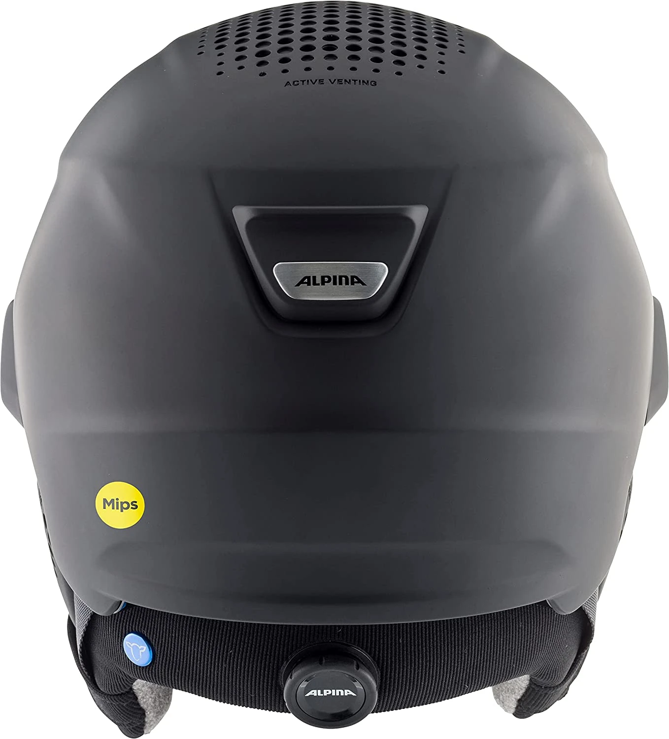 Alpina ORO QV MIPS Visier-Skihelm - Black Mat – Bild 4