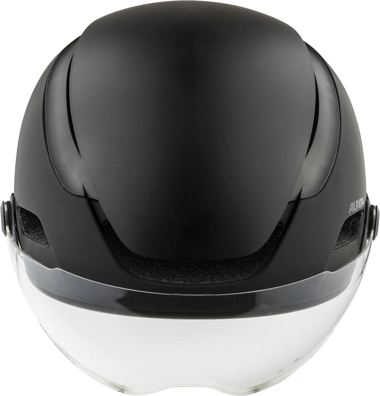 Alpina Altona M Visier-Fahrradhelm - Black Stealth Matt – Bild 2