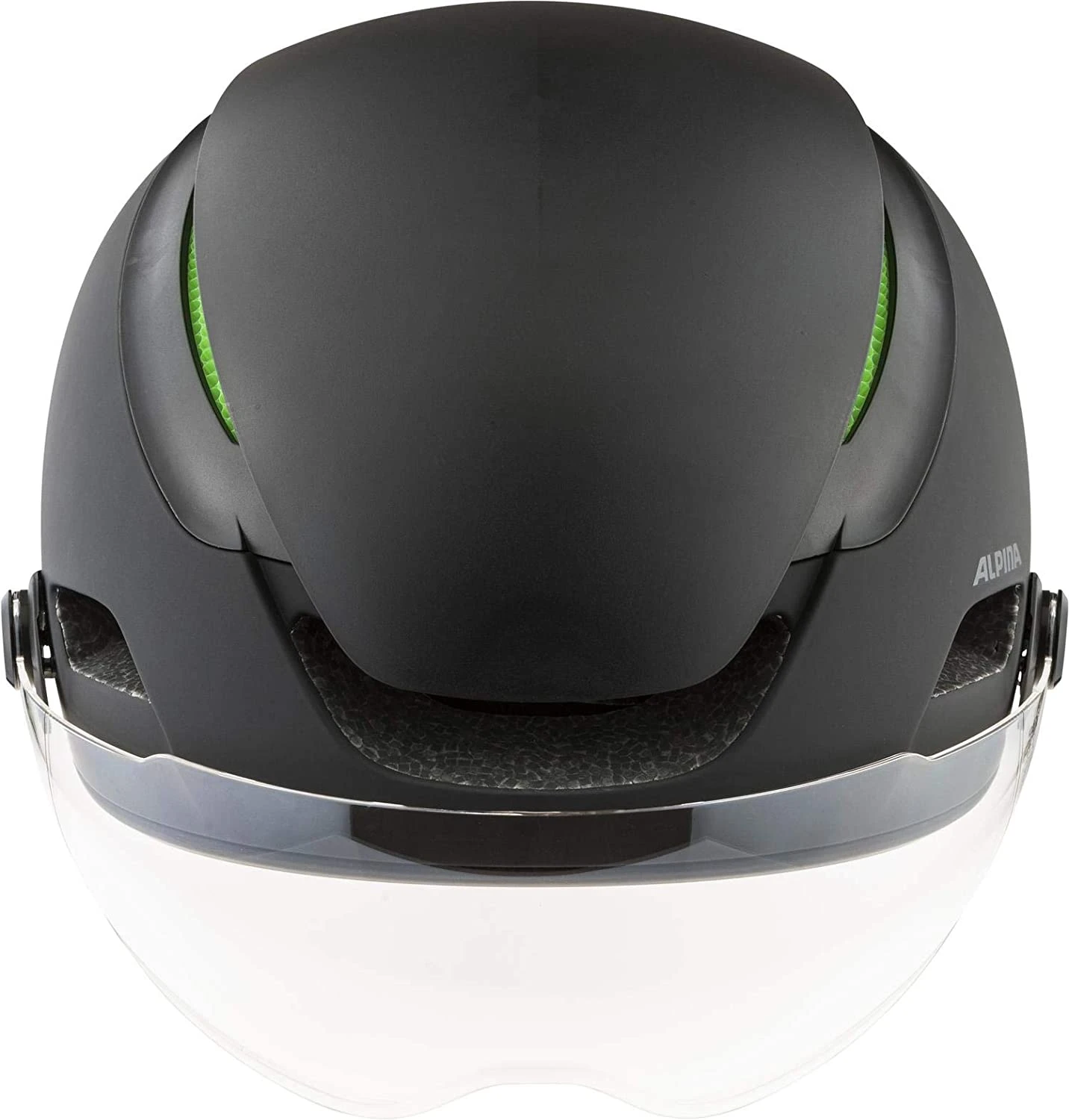 Alpina Altona M Visier-Fahrradhelm - Black Matt – Bild 2
