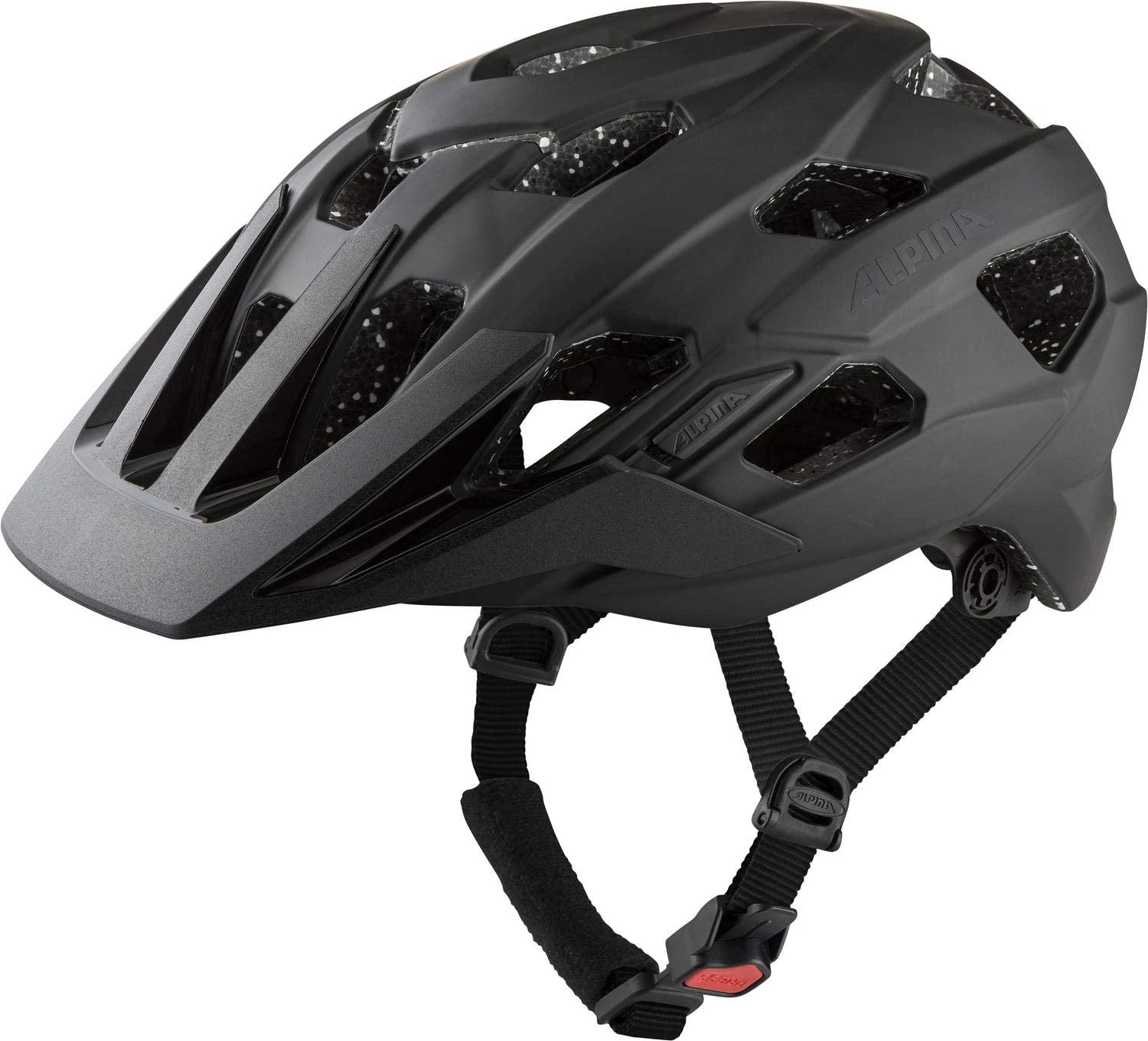 Alpina Anzana Tocsen MTB-Helm - Black Mat