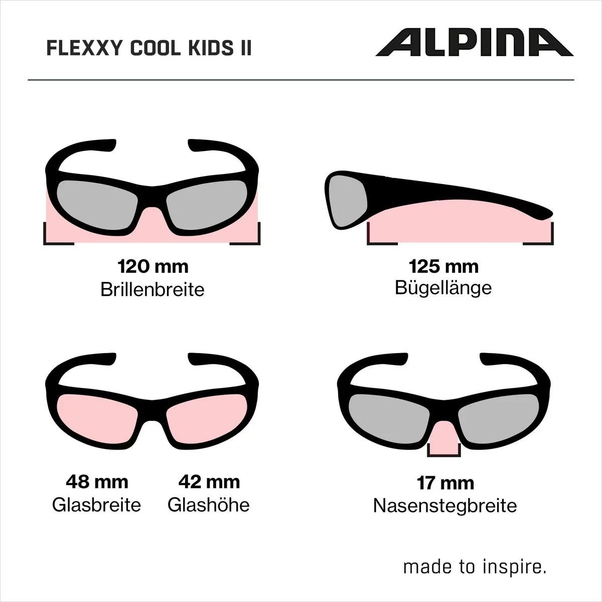 Alpina Flexxy Cool Kids II - White Gloss – Bild 5
