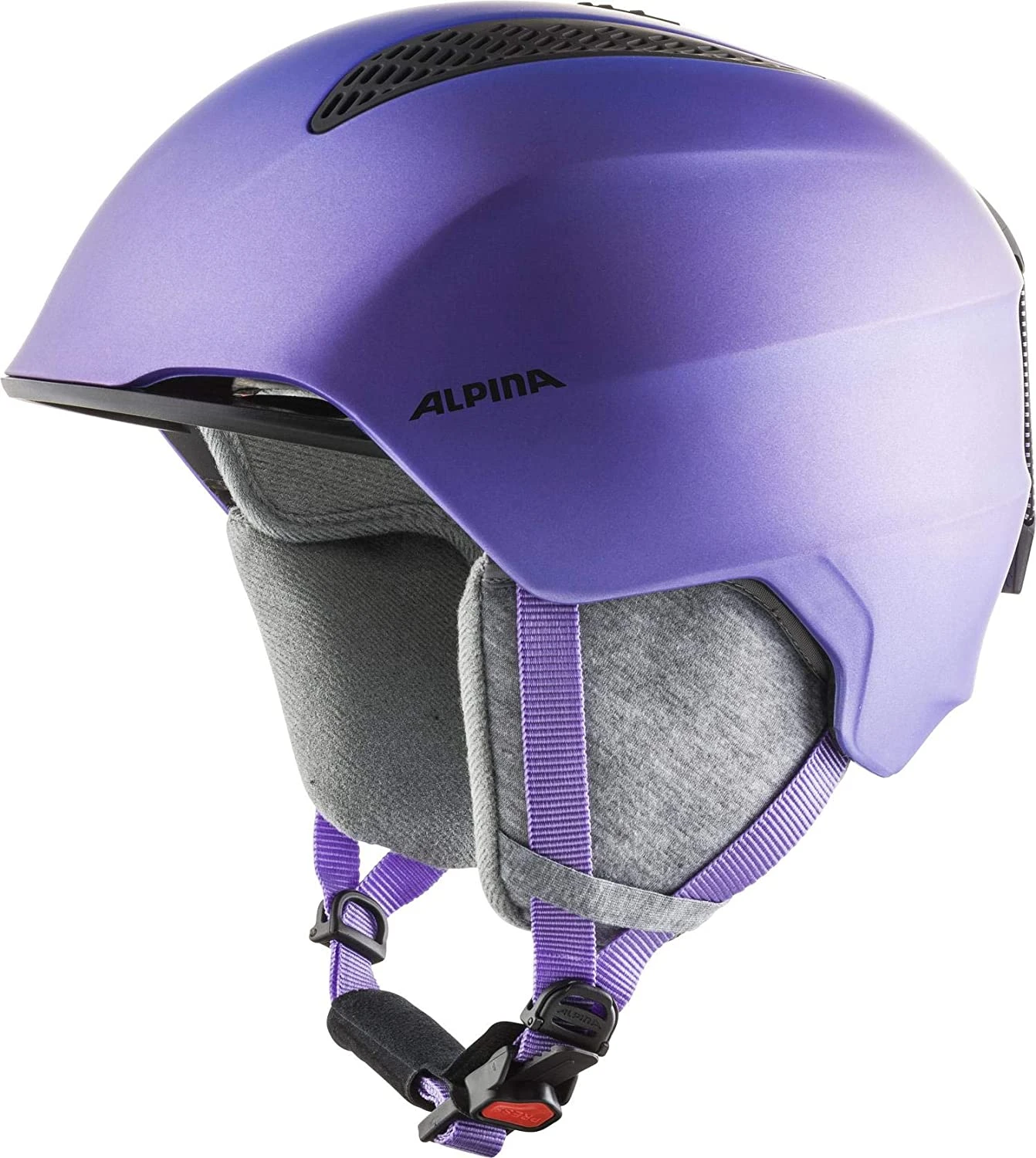 Alpina Grand Jr Skihelm-neon-flip-flop Purple Matt