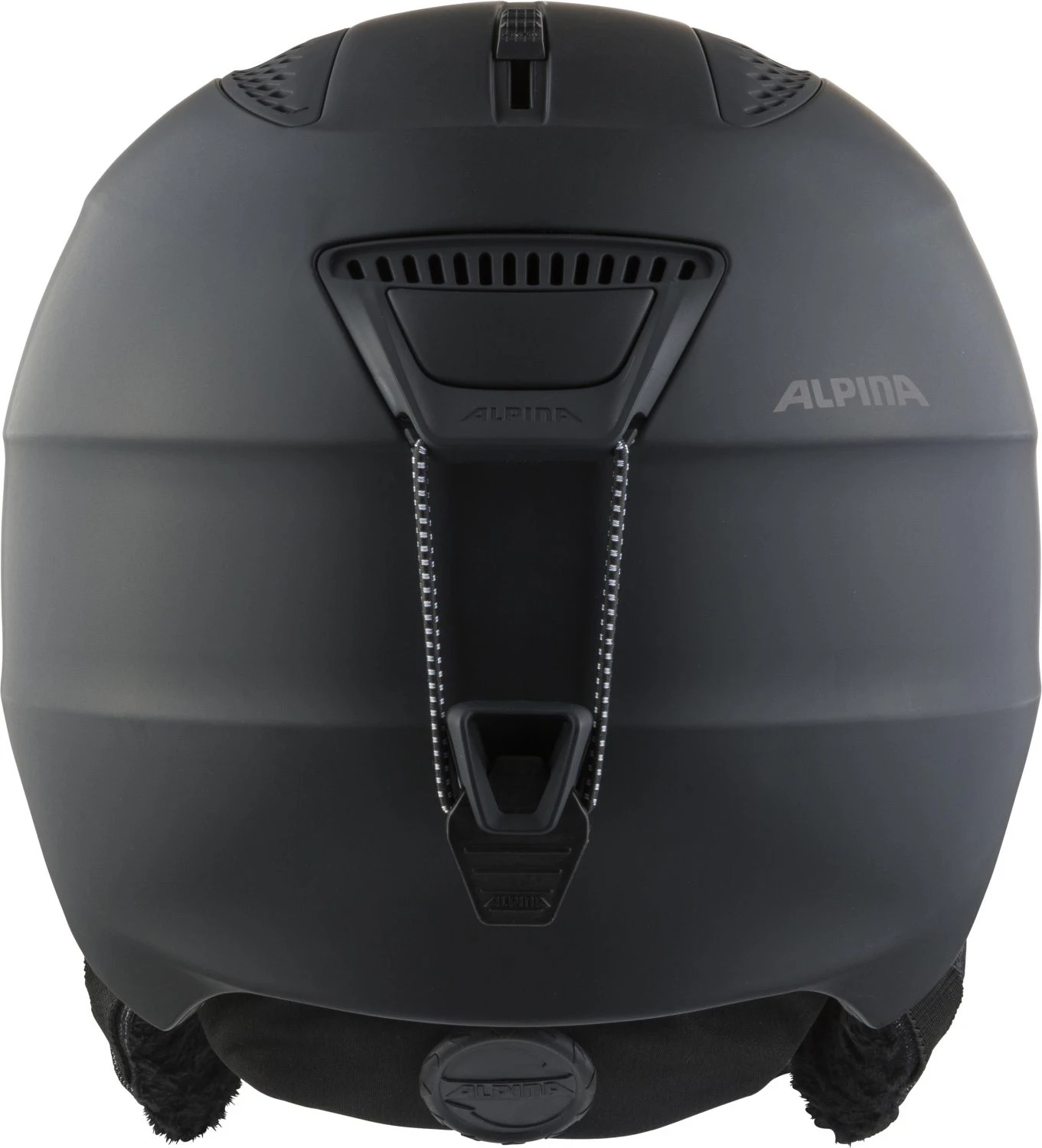 Alpina Grand Skihelm-black Matt – Bild 4