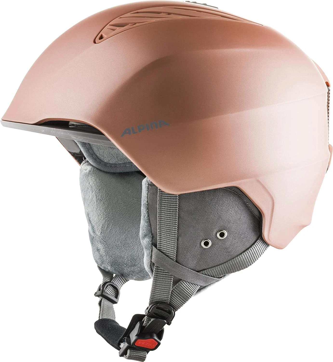 Alpina Grand Skihelm-coral Matt