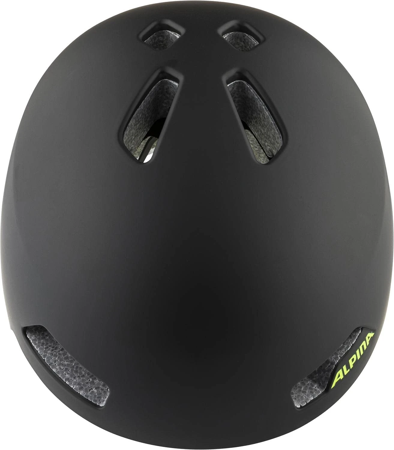 Alpina Hackney Skatehelm-Fahrradhelm - Black-neon Yellow Matt – Bild 2