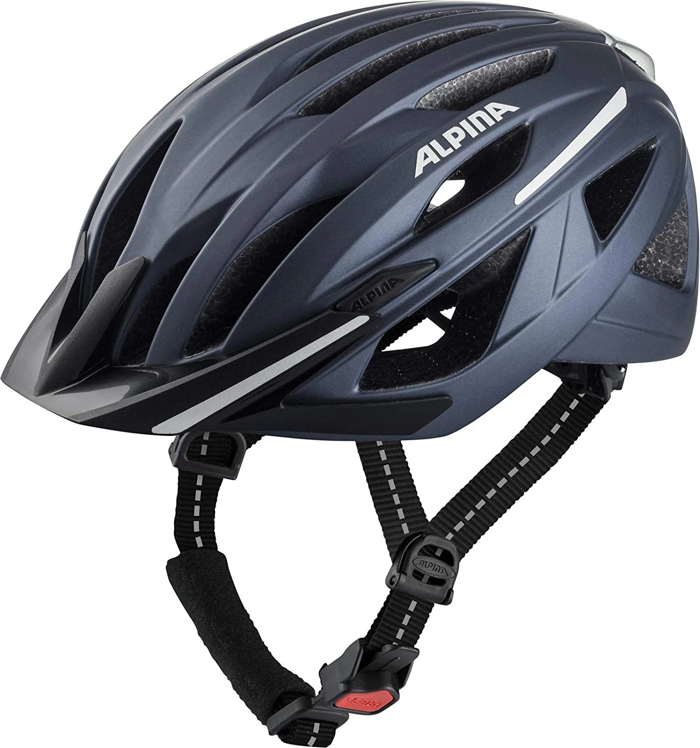 Alpina Haga Fahrradhelm - Indigo Mat