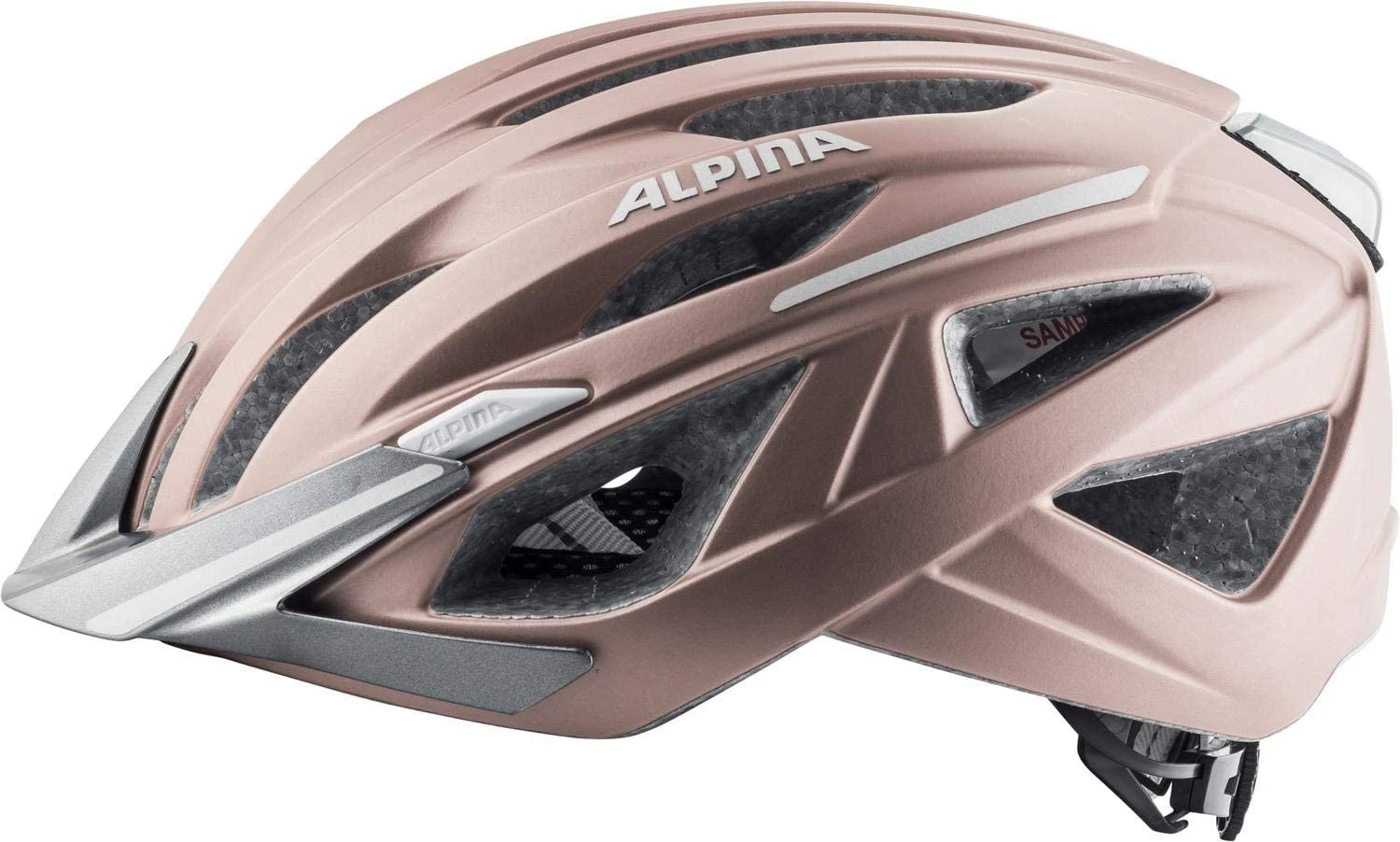 Alpina Haga Fahrradhelm - Rose Mat – Bild 3