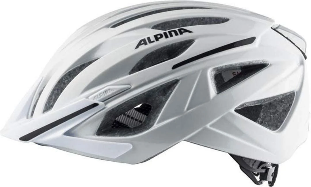 Alpina Haga Fahrradhelm - White Gloss – Bild 2