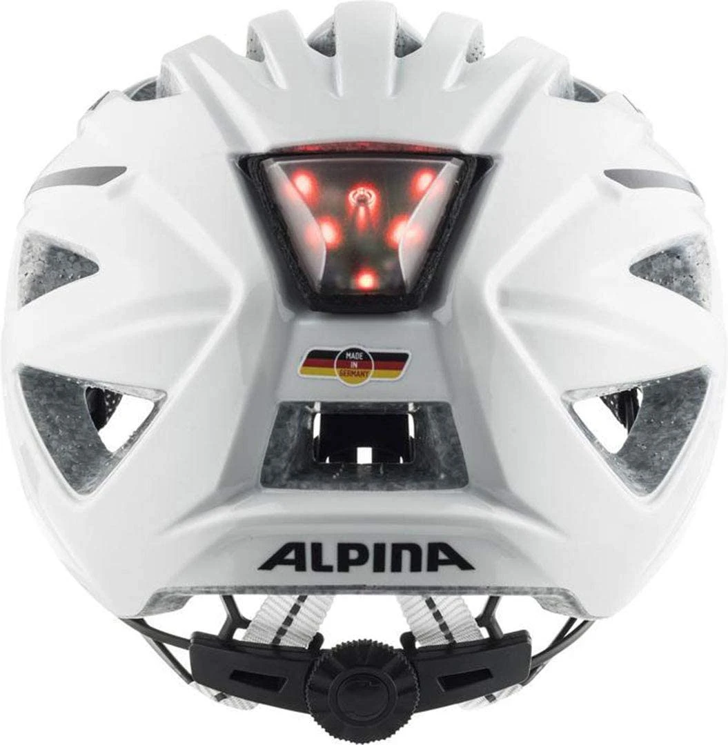 Alpina Haga Fahrradhelm - White Gloss – Bild 3