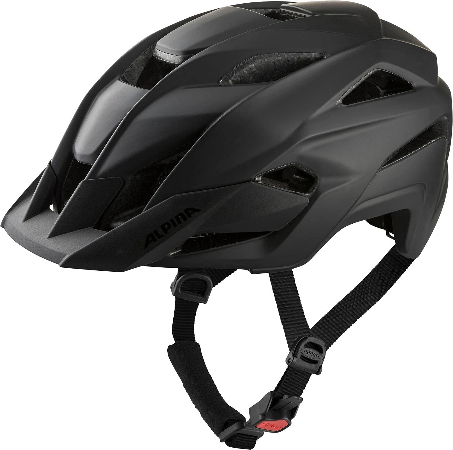 Alpina Kamloop Fahrradhelm - Black Matt