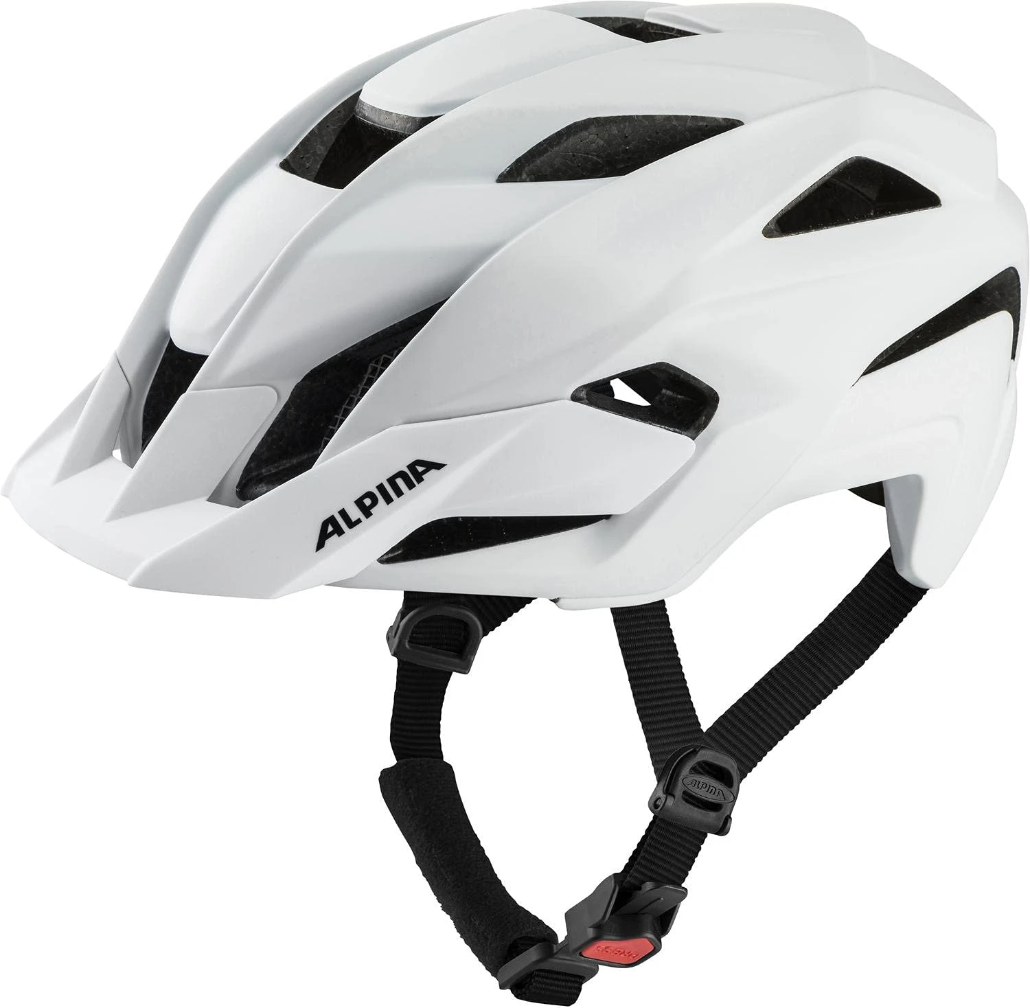 Alpina Kamloop Fahrradhelm - White Matt