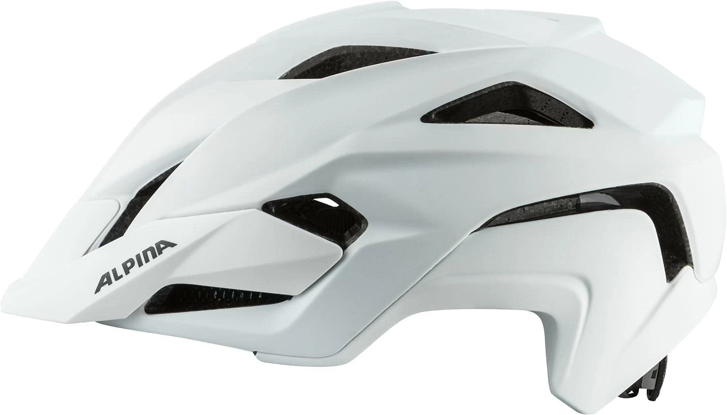 Alpina Kamloop Fahrradhelm - White Matt – Bild 3